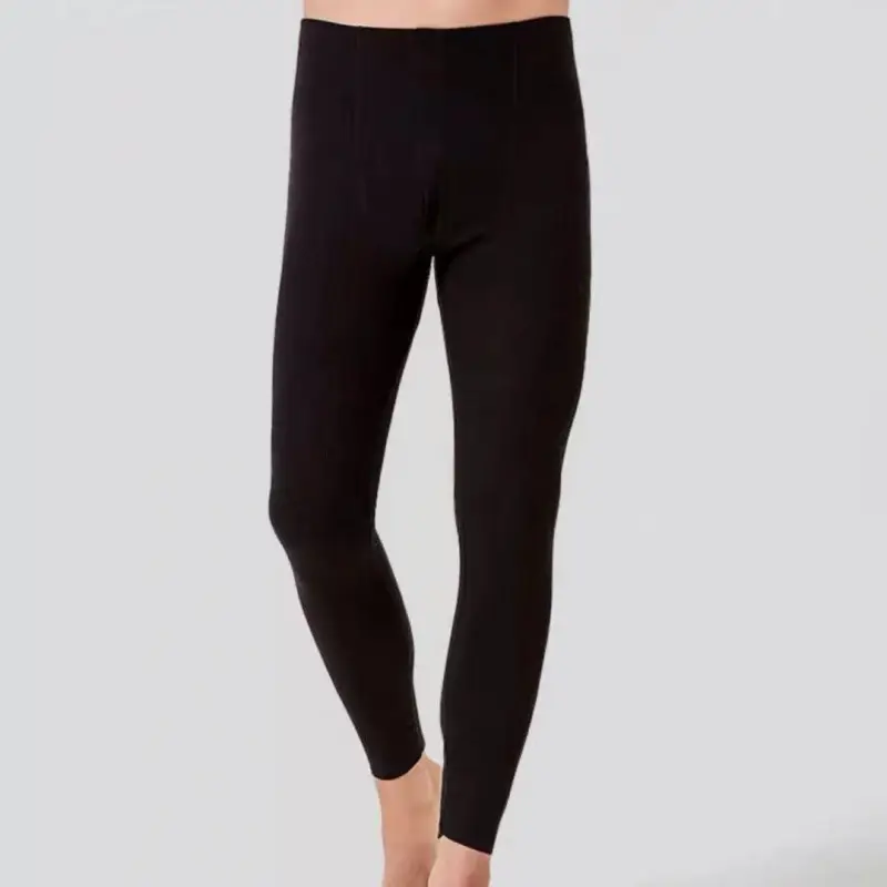 A generation of double-sided velvet self-heating men's seamless warm pants fleece-lined constant temperature autumn and winter leggings