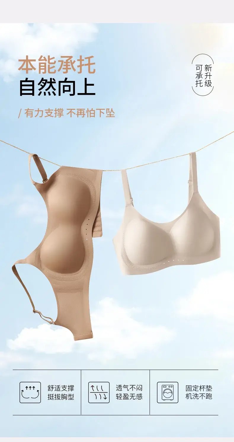 Wire-Free Anti-Sagging Women's Bra — feature 3