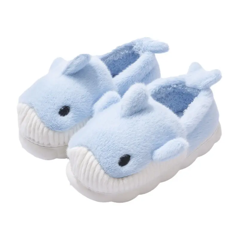 Parent-Child Bag with Cotton Slippers Women's Winter Couple's Home Warm Cartoon fleece-lined Warm Zhongda Children's Cotton Shoes for Men - Image 7