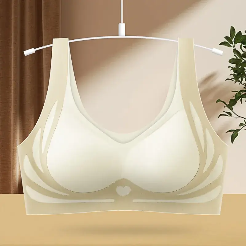 Traceless Push Up Bra Women Big Chest Anti Sagging - Image 2