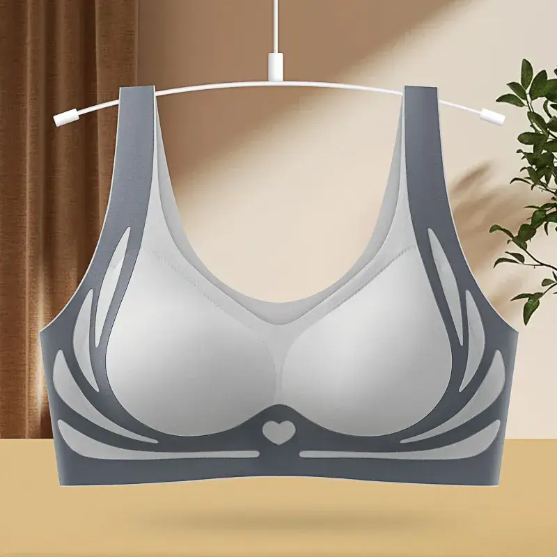 Traceless Push Up Bra Women Big Chest Anti Sagging - Image 3