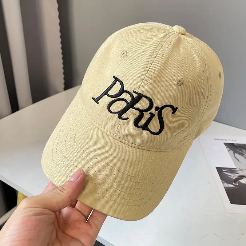 Paris Embroidered Baseball Cap for Kids Spring Autumn — feature 10