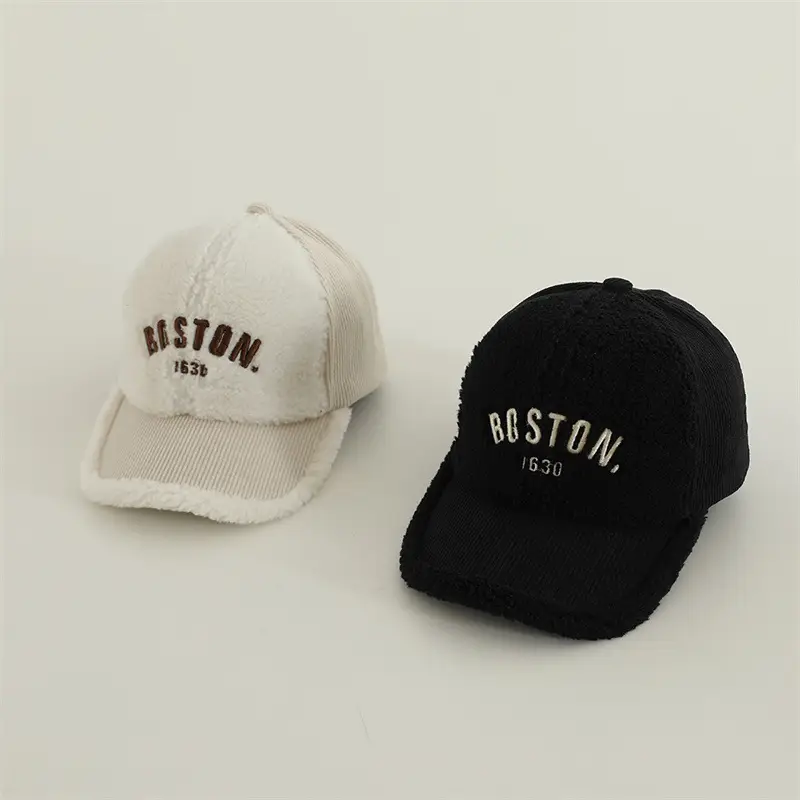 Kids Warm Fleece Cap with "CUSTOM" Embroidery — feature 7