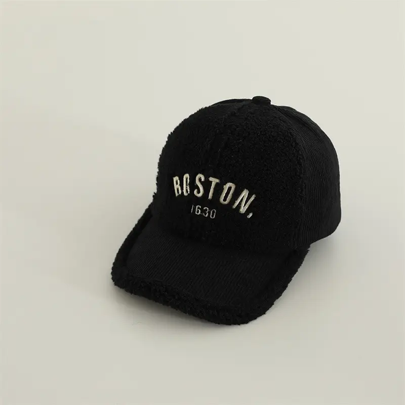 Kids Warm Fleece Cap with "CUSTOM" Embroidery — feature 8