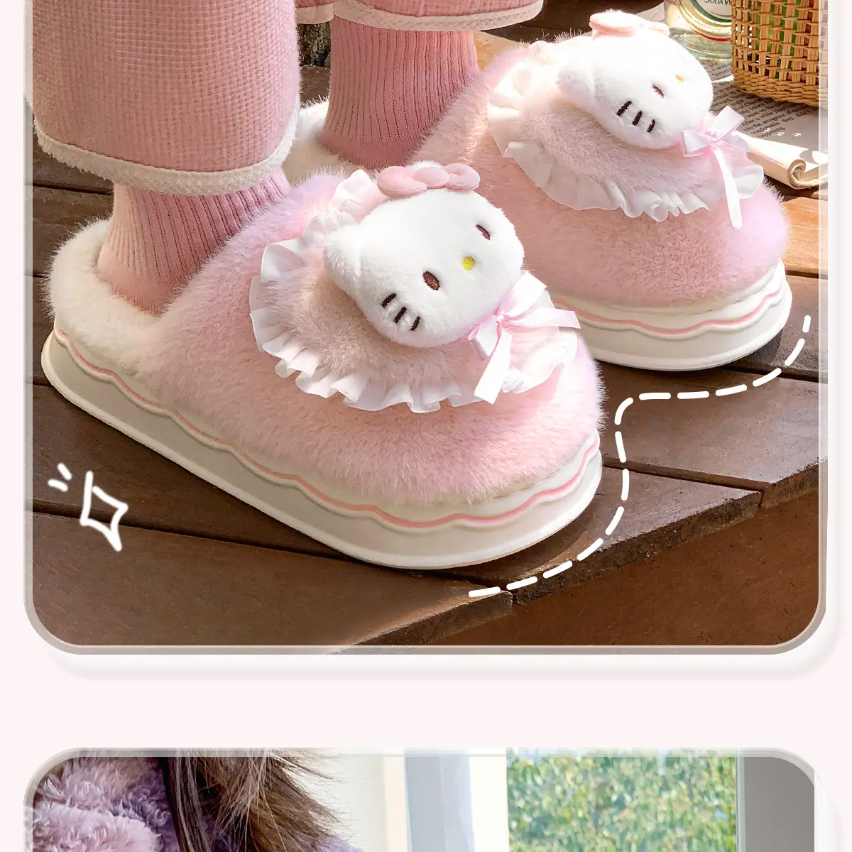 Cotton Warm Slippers for Women Blue 2025 Winter — feature 15