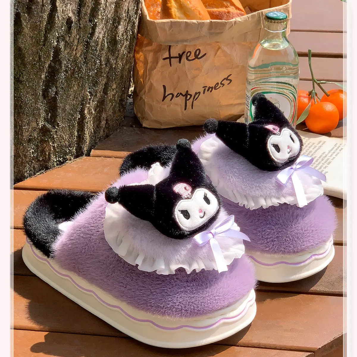 Cotton Warm Slippers for Women Blue 2025 Winter — feature 18