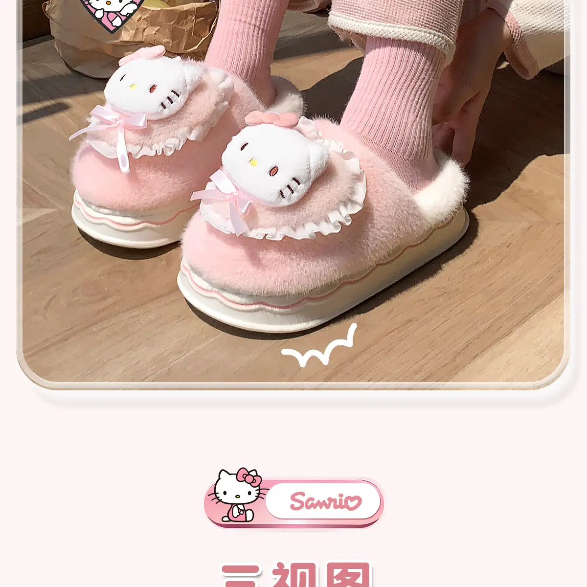 Cotton Warm Slippers for Women Blue 2025 Winter — feature 21
