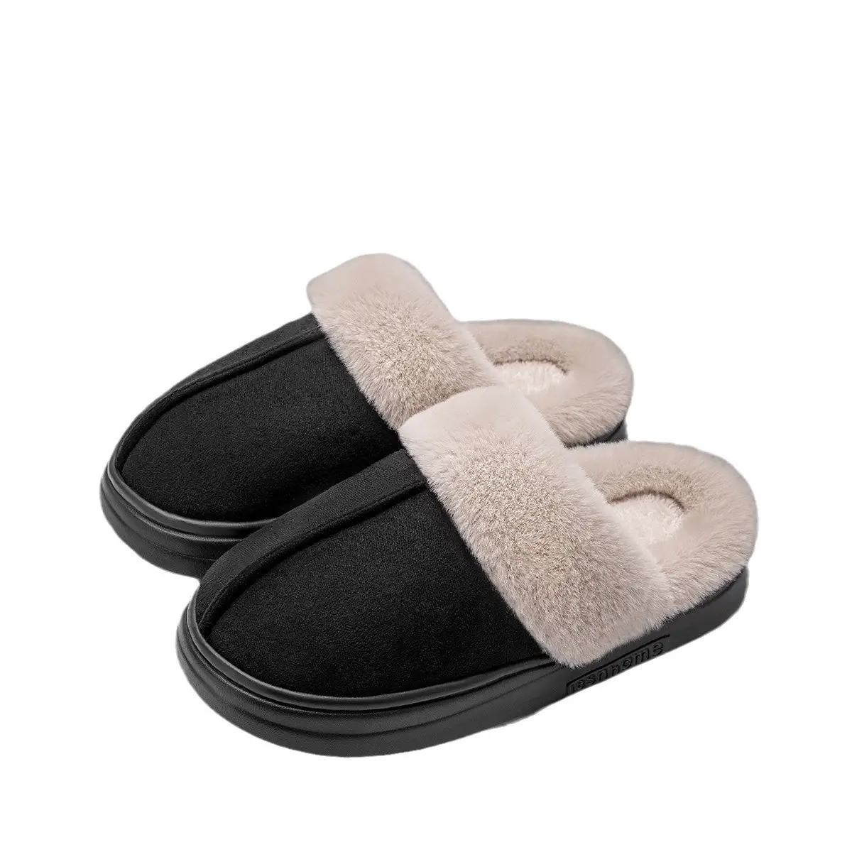 Women Cotton Slippers Autumn Winter 2024 Thick Bottom Non-Slip - Image 15
