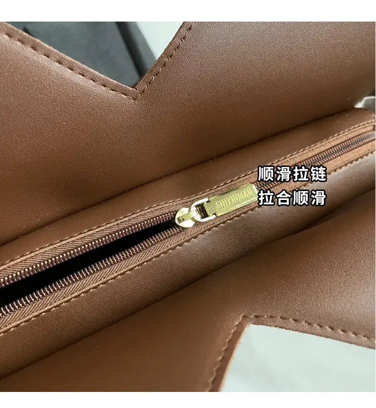 Women's Brown Underarm Bag Large Capacity 2024 — feature 6