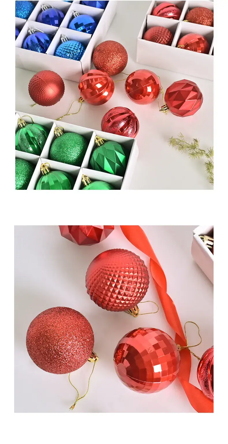 Blue Special-Shaped Christmas Ball Decorations — feature 5
