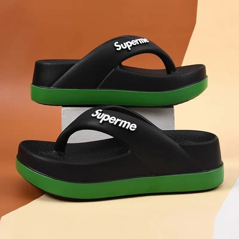 Eva Thick Bottom Clip Flip-Flops Women's Summer 2024 New Non-slip Outer Wear Seaside Beach Sandals and Slippers Women's Anti-slip - Image 13