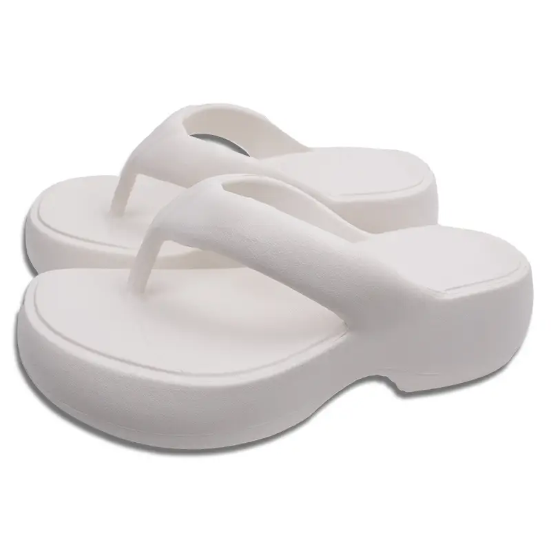 Eva Thick Bottom Clip Flip-Flops Women's Summer 2024 New Non-slip Outer Wear Seaside Beach Sandals and Slippers Women's Anti-slip - Image 7