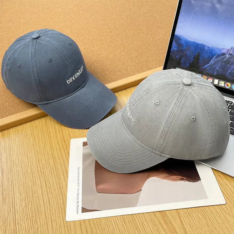 Beige Embroidered Baseball Cap for Women & Men — feature 9