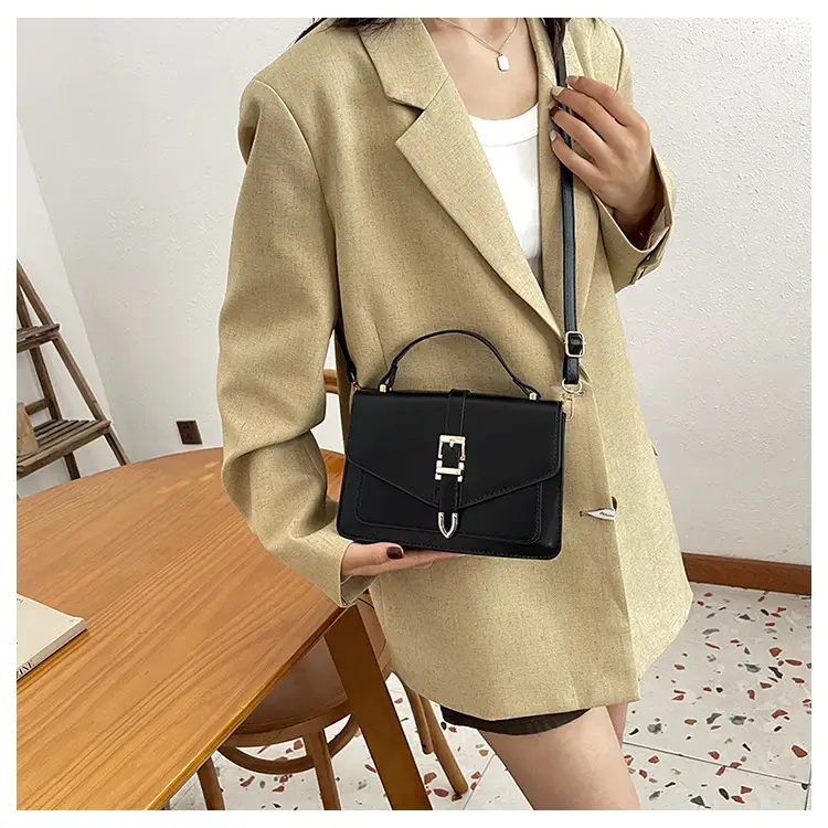 Women's Mini Shoulder Bag Black 2024 New Fashion - Image 4