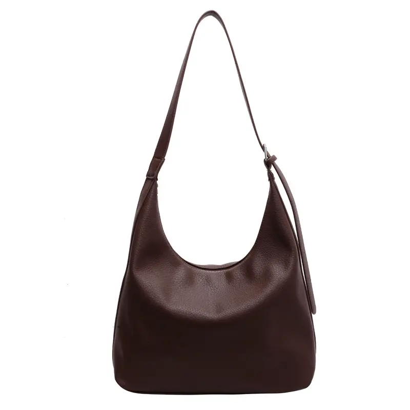 Women's Large Capacity Brown Shoulder Bag 2024 - Image 2