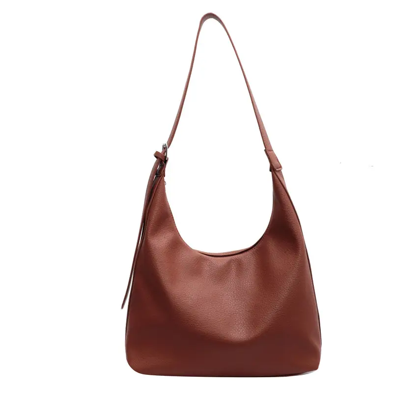 Women's Large Capacity Brown Shoulder Bag 2024 - Image 3