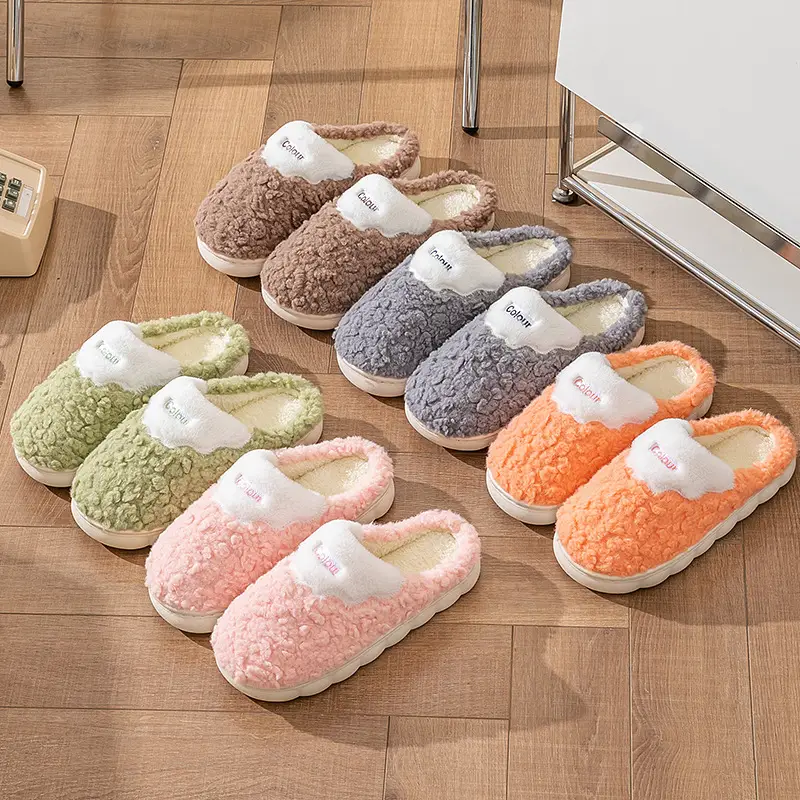 Autumn Winter Cotton Slippers Men Warm Thick - Image 7