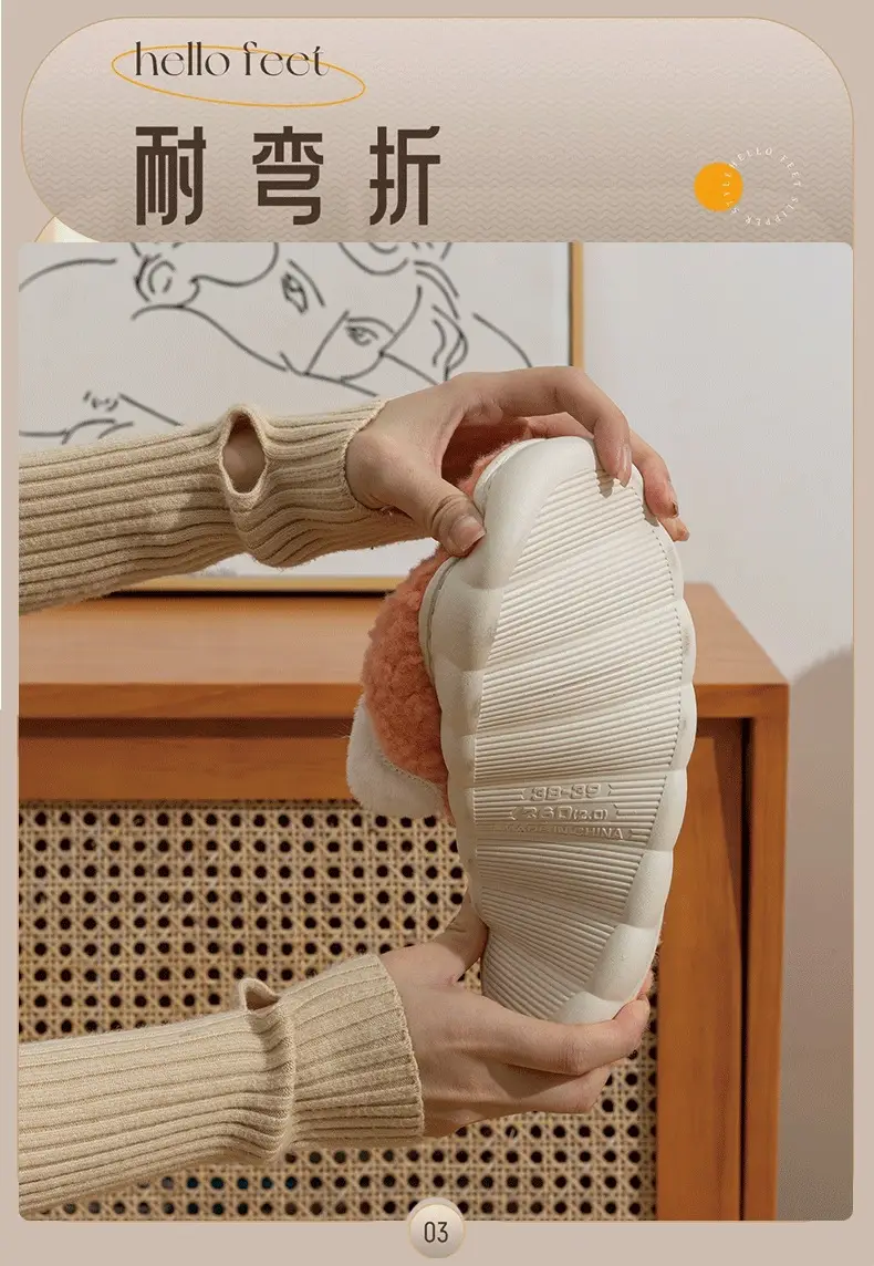 Autumn Winter Cotton Slippers Men Warm Thick — feature 6