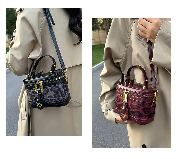 Women's Leopard Print Vintage Crossbody Bag 2024 — feature 4