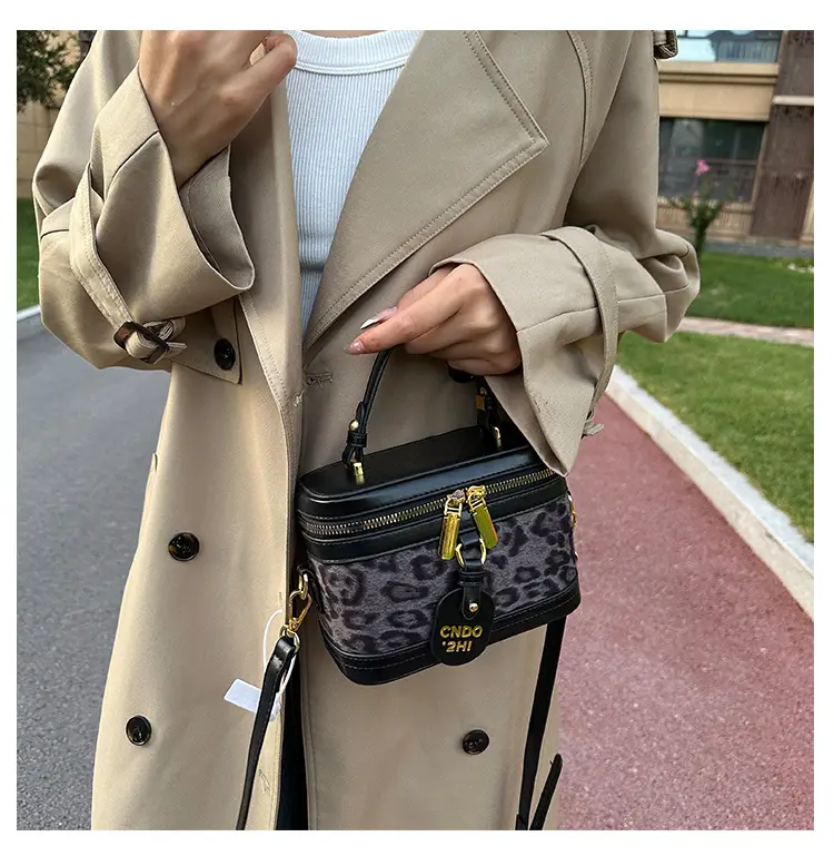 Women's Leopard Print Vintage Crossbody Bag 2024 — feature 45