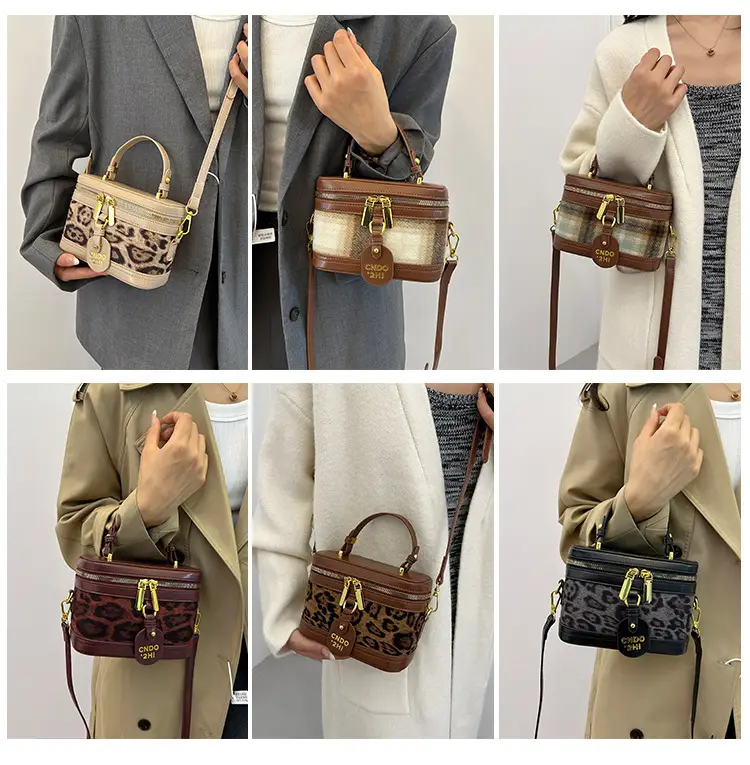 Women's Leopard Print Vintage Crossbody Bag 2024 — feature 5