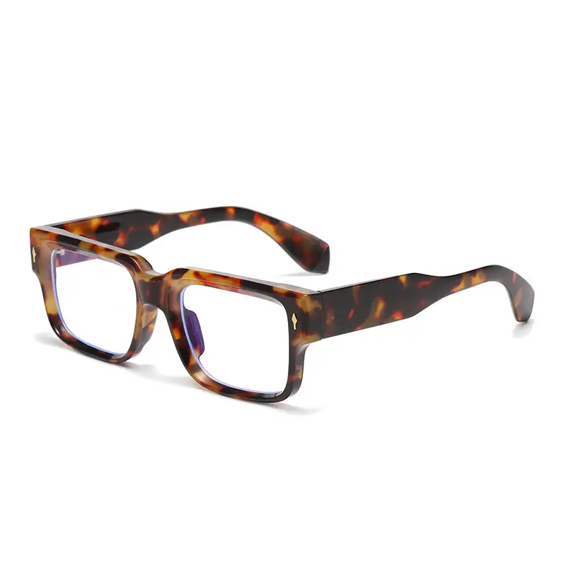 Cross-Border Square Frame Sunglasses Black European American - Image 10