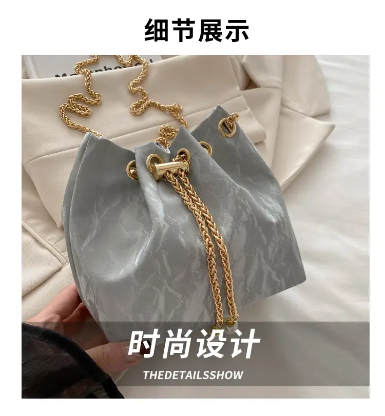 Korean Style Silver Chain Crossbody Bag 2024 — feature 4