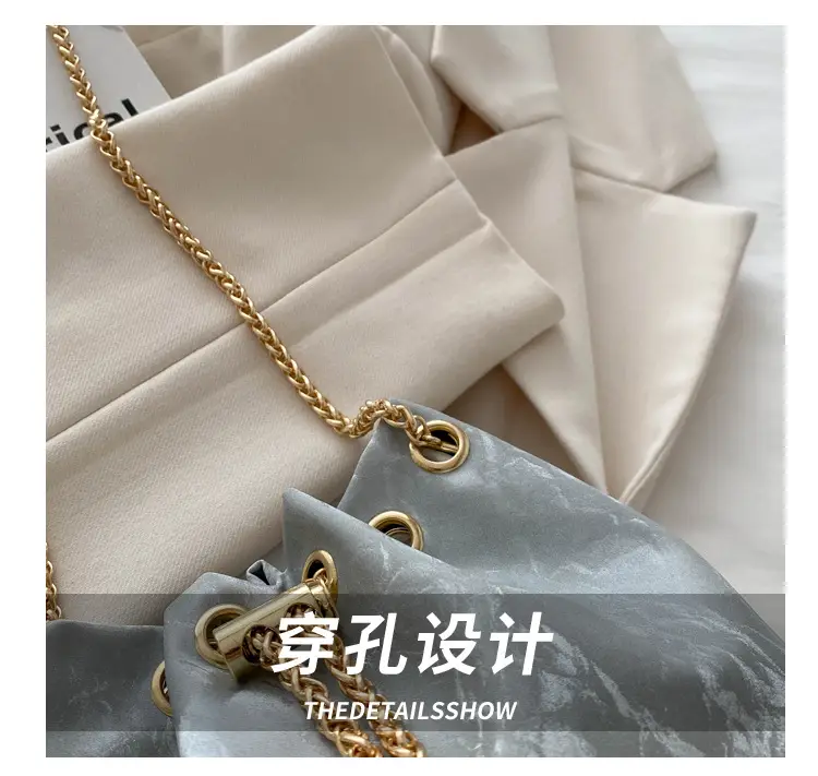Korean Style Silver Chain Crossbody Bag 2024 — feature 5