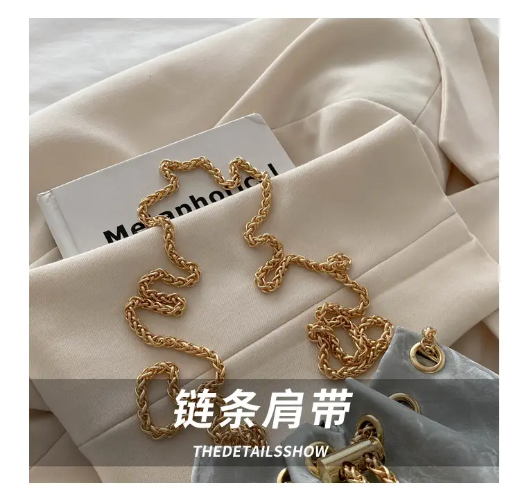 Korean Style Silver Chain Crossbody Bag 2024 — feature 6