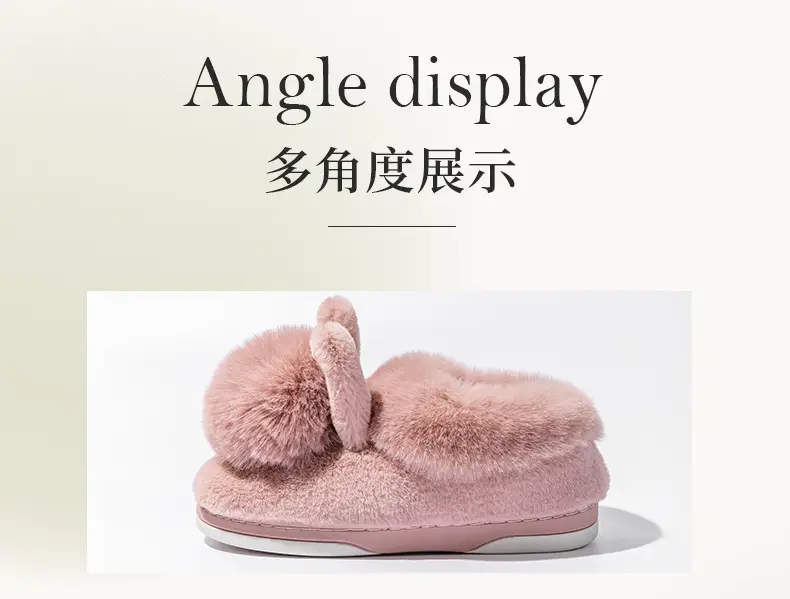 Women Wool Wool Slippers Winter Warm Non-Slip — feature 14