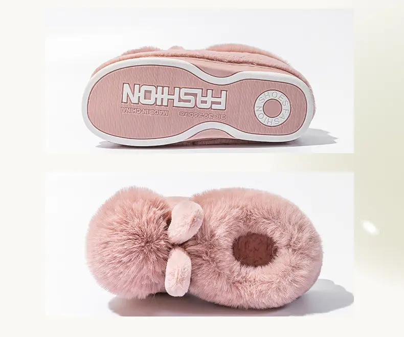 Women Wool Wool Slippers Winter Warm Non-Slip — feature 15
