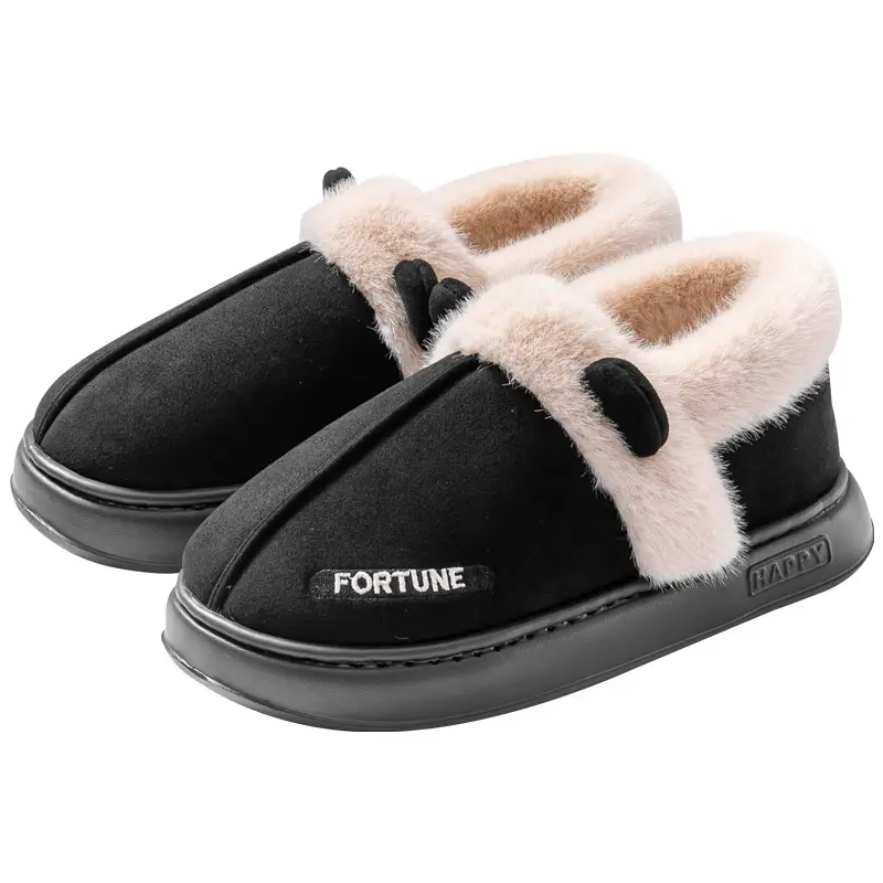 Chao Thick Warm Cotton Slippers Winter Women - Image 12