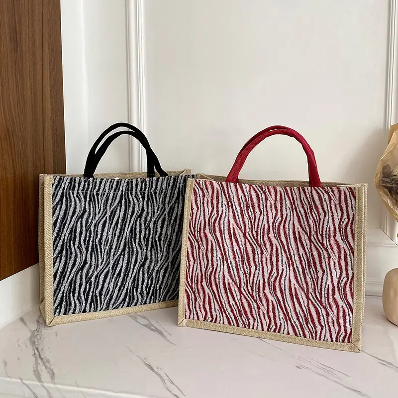 Women Striped Canvas Commuter Bag 2024 New — feature 10
