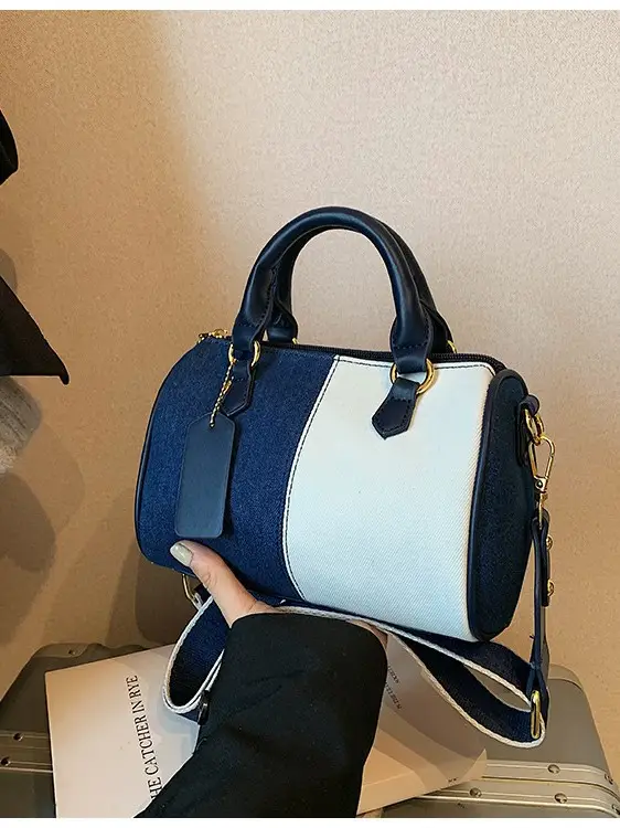 Blue Crossbody Bag for Women 2026 Autumn Stylish Commuter