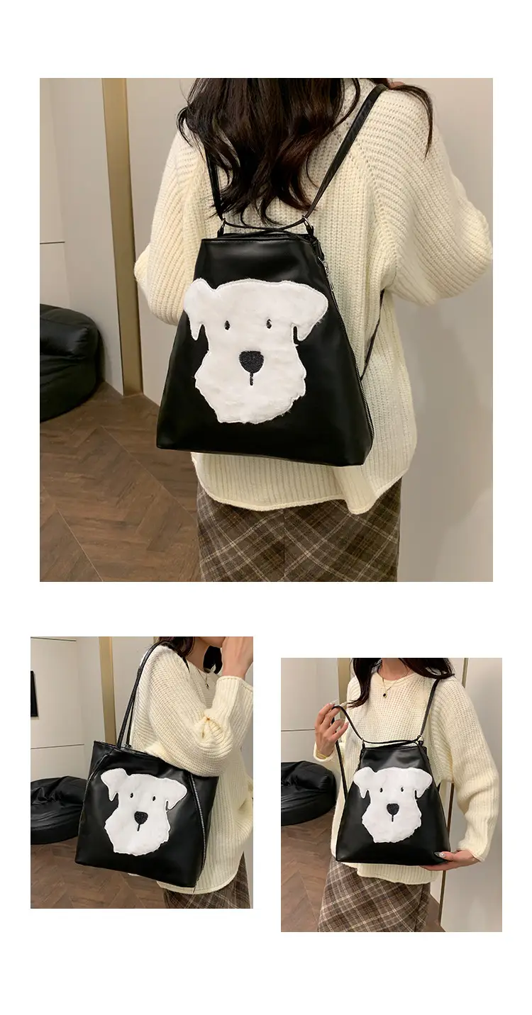 Amy Rabbit Women's Black Shoulder Bag 2024 — feature 21