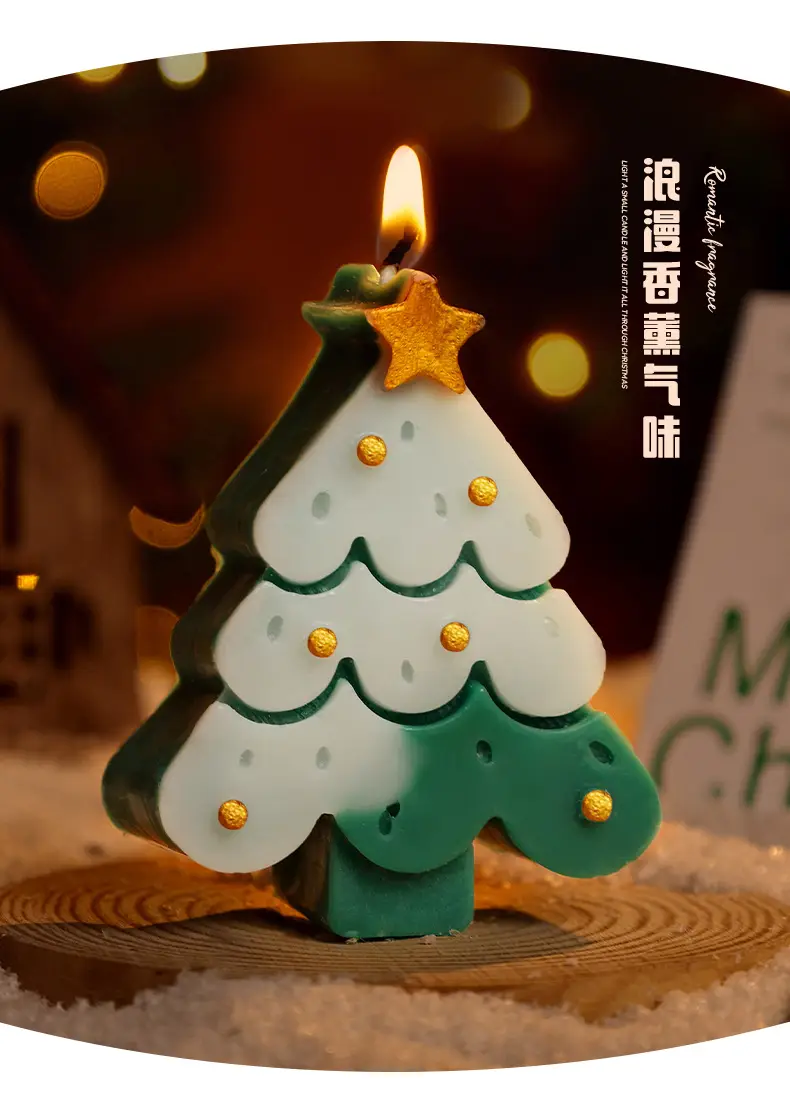 Christmas Tree Scented Candle Ornament for Gift — feature 11