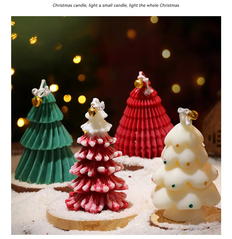 Christmas Tree Scented Candle Ornament for Gift — feature 5