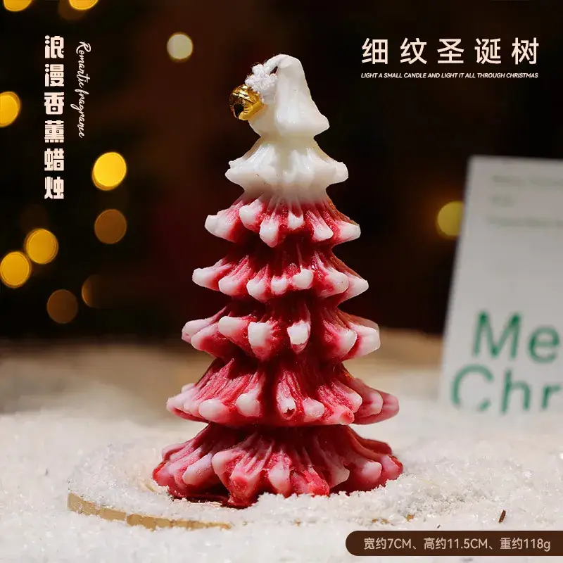 Christmas Tree Scented Candle Ornament for Gift - Image 5