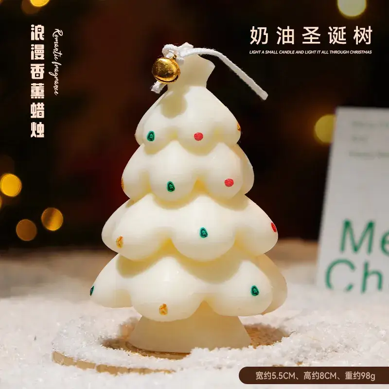 Christmas Tree Scented Candle Ornament for Gift - Image 9