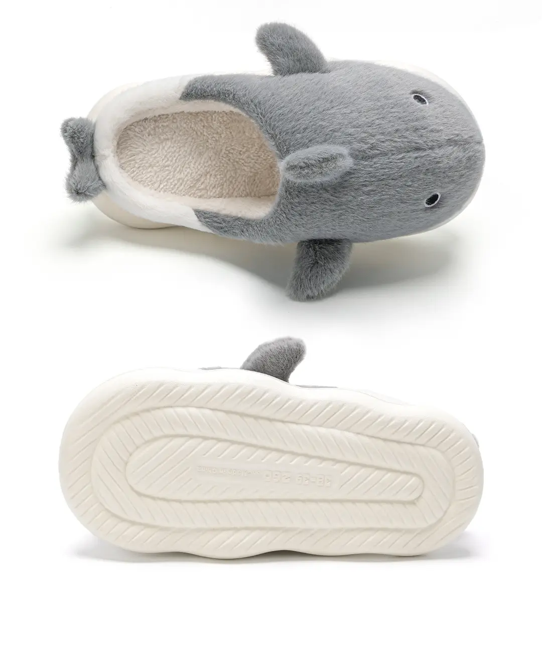 Thick-Soled Cotton Slippers for Women, Autumn and Winter 2026 New Model, Indoor Home Non-Slip Fleece-Lined Couple's Cotton Slippers, Men's Outdoor Wear — feature 23
