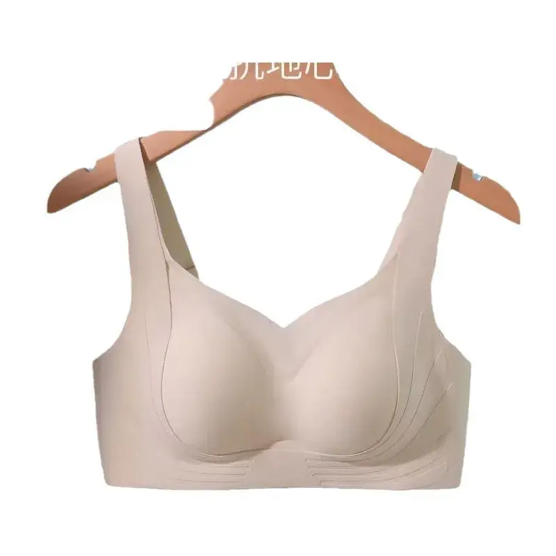Traceless Push-Up Bra Women Large Chest Small - Image 10