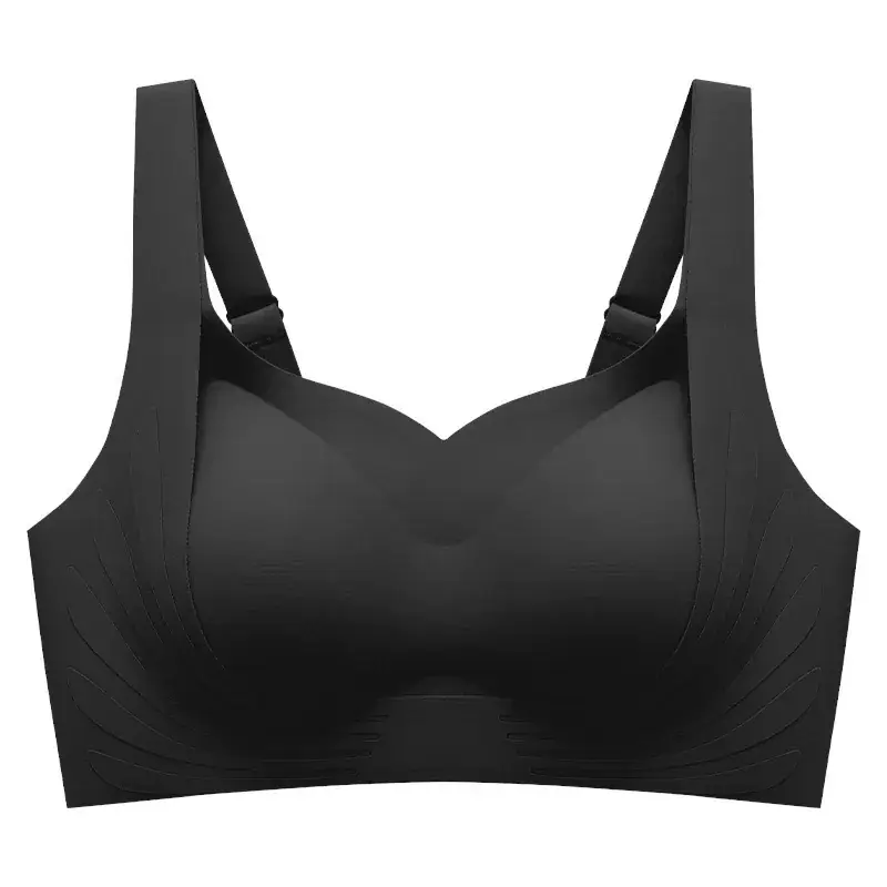 Traceless Push-Up Bra Women Large Chest Small - Image 3