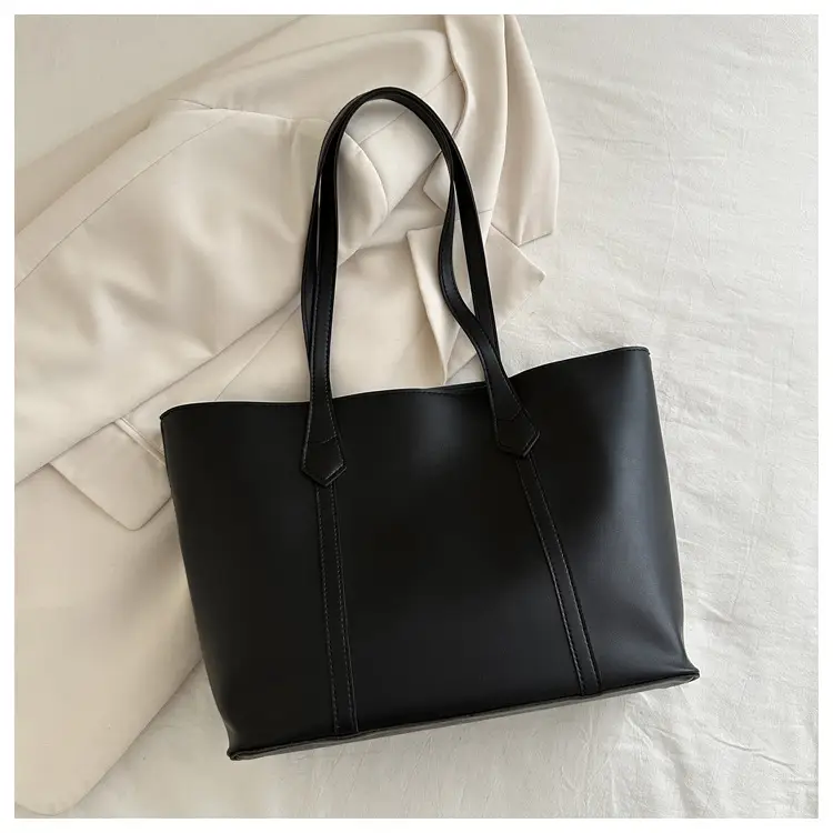 Large Capacity Brown Leather Tote Bag for Women β feature 11