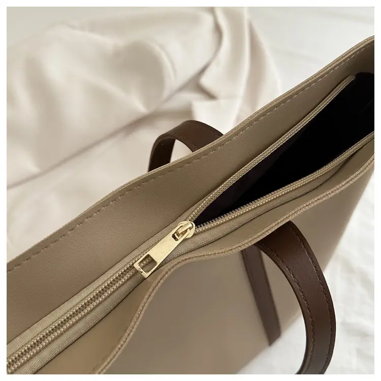 Large Capacity Brown Leather Tote Bag for Women β feature 25
