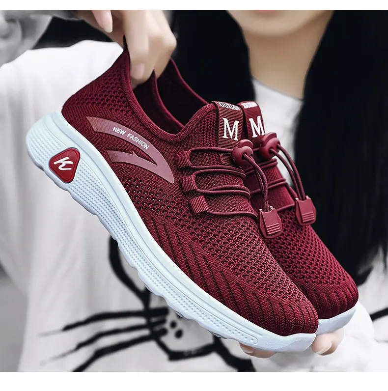 Walking Shoes 2025 Spring New Style Old Beijing Cloth Shoes for Middle-Aged and Elderly Women Summer Breathable Sports and Leisure Square Dance Shoes — feature 13