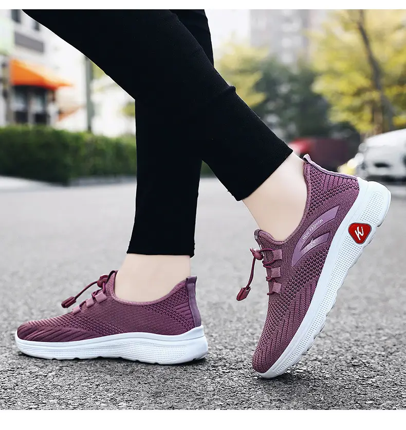 Walking Shoes 2025 Spring New Style Old Beijing Cloth Shoes for Middle-Aged and Elderly Women Summer Breathable Sports and Leisure Square Dance Shoes — feature 7