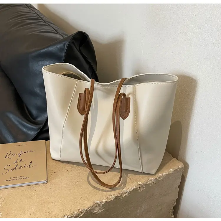 Large Capacity Women's Brown Tote Bag 2025 — feature 12