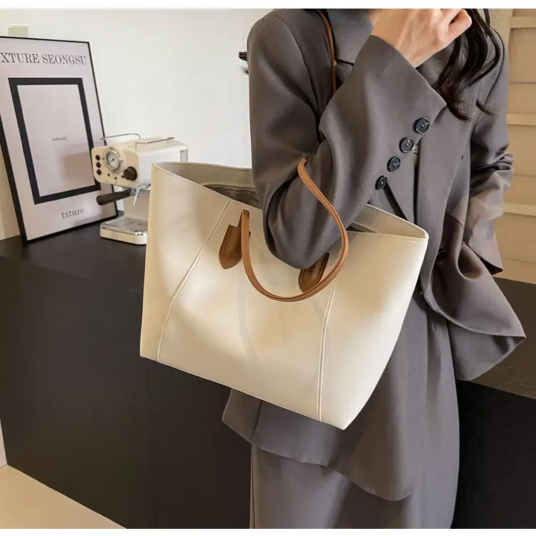 Large Capacity Women's Brown Tote Bag 2025 — feature 17