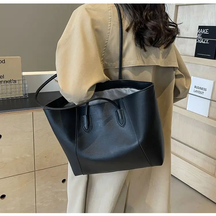Large Capacity Women's Brown Tote Bag 2025 — feature 23