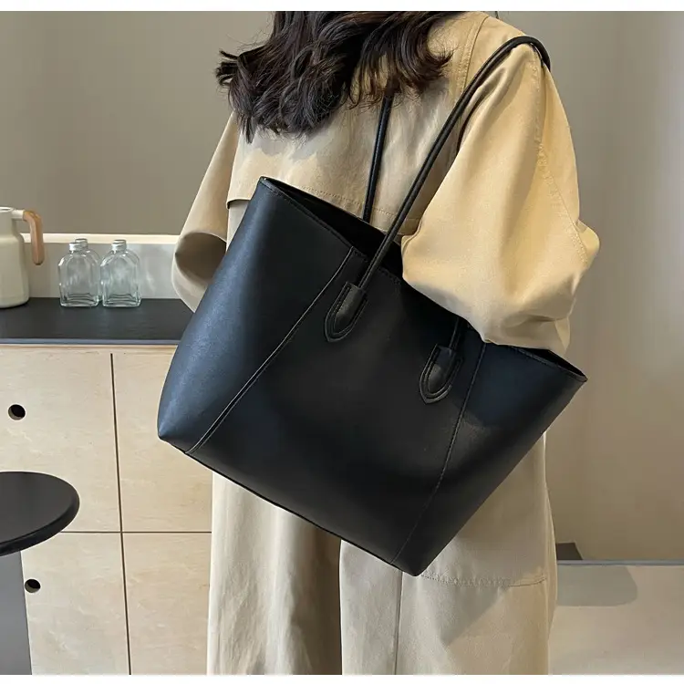 Large Capacity Women's Brown Tote Bag 2025 — feature 24